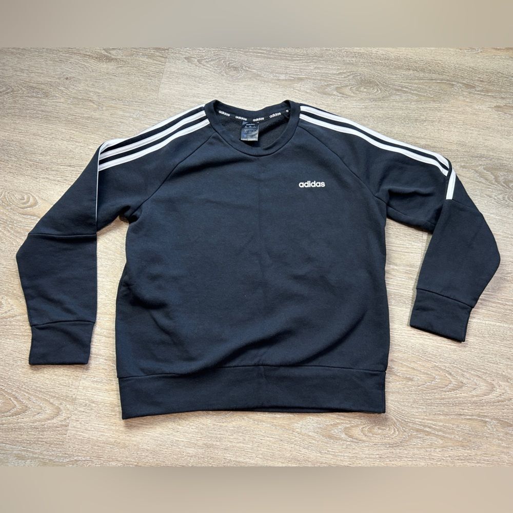 ADIDAS | Women’s Black Sweatshirt Size Large Classic Design